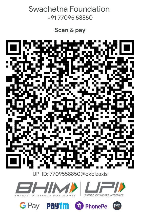 UPI QR code for Swachetna Foundation