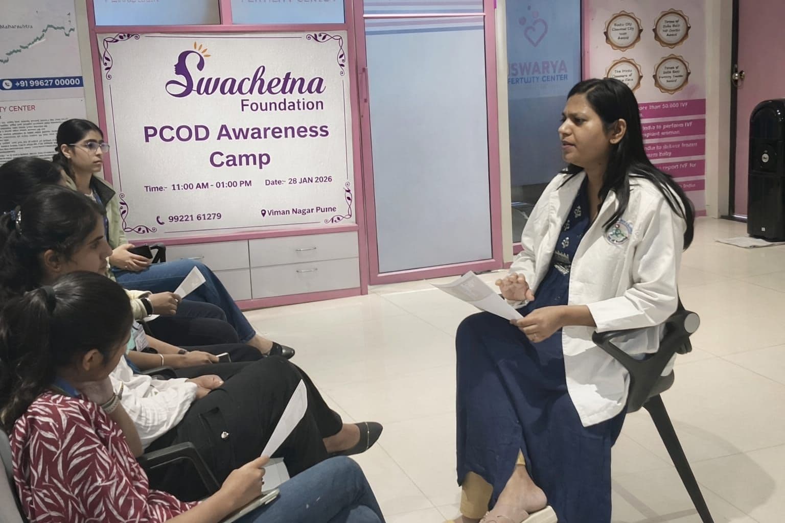 Volunteer Training on Women's Health & Awareness